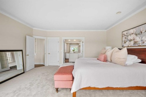 12820 Canso Crescent Sw, Calgary, AB - Indoor Photo Showing Bedroom
