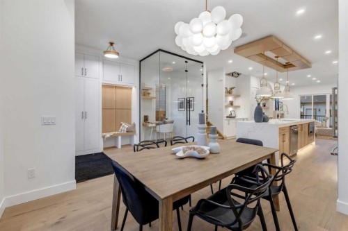 2430 36 Street Sw, Calgary, AB - Indoor Photo Showing Dining Room