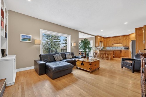 222 Diamond Drive Se, Calgary, AB - Indoor Photo Showing Living Room
