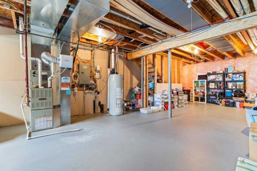 86 Copperpond Heights Se, Calgary, AB - Indoor Photo Showing Basement