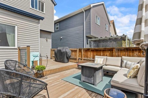 86 Copperpond Heights Se, Calgary, AB - Outdoor With Deck Patio Veranda With Exterior