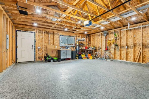 86 Copperpond Heights Se, Calgary, AB - Indoor Photo Showing Basement