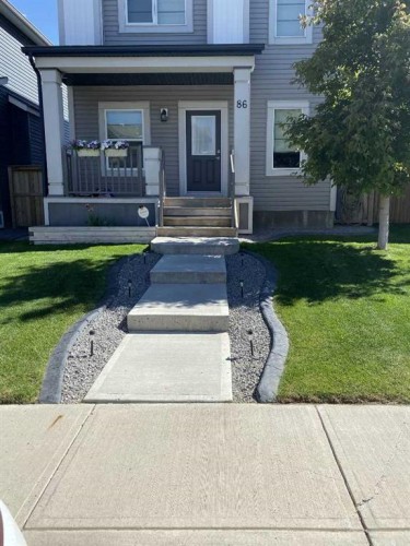 86 Copperpond Heights Se, Calgary, AB - Outdoor With Deck Patio Veranda