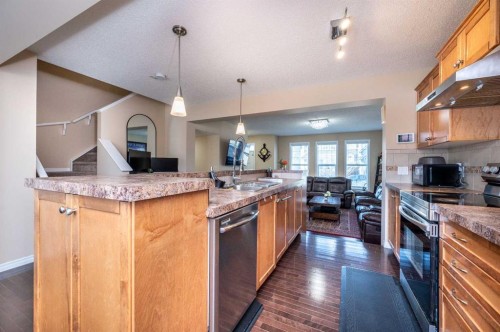 57 Skyview Point Common Ne, Calgary, AB - Indoor Photo Showing Kitchen