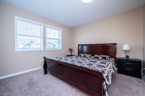 57 Skyview Point Common Ne, Calgary, AB - Indoor Photo Showing Bedroom