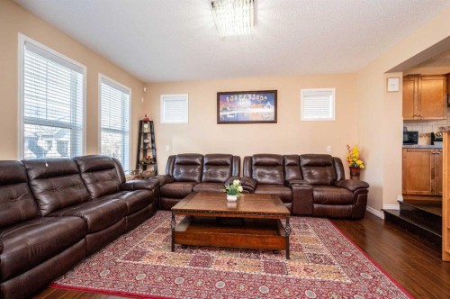 57 Skyview Point Common Ne, Calgary, AB - Indoor Photo Showing Living Room