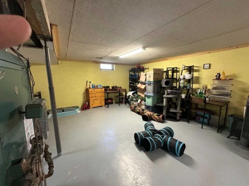 1435 22 Avenue, Didsbury, AB - Indoor Photo Showing Basement