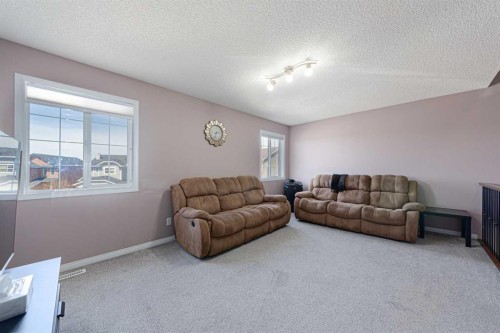 133 Saddlefield Place Ne, Calgary, AB - Indoor Photo Showing Living Room