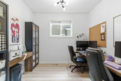 303 Rivercrest Boulevard, Cochrane, AB - Indoor Photo Showing Office