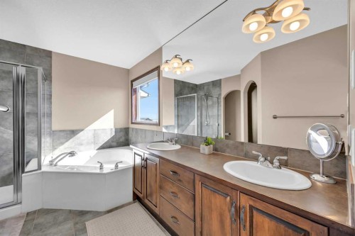 92 Everoak Close Sw, Calgary, AB - Indoor Photo Showing Bathroom