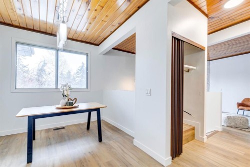 B-1415 44 Street Se, Calgary, AB - Indoor Photo Showing Office