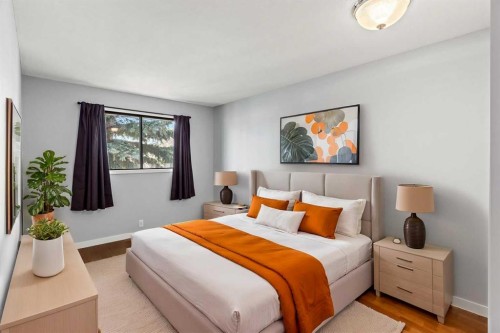 5811 Templehill Road Ne, Calgary, AB - Indoor Photo Showing Bedroom