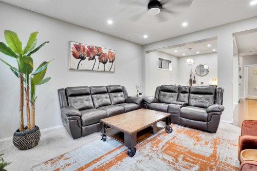 124 Skyview Shores Road Ne, Calgary, AB - Indoor Photo Showing Living Room