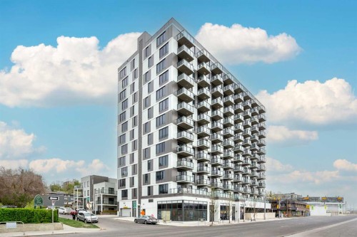 902-123 4 Street Ne, Calgary, AB - Outdoor With Balcony With Facade