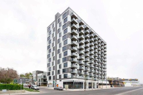 902-123 4 Street Ne, Calgary, AB - Outdoor With Balcony With Facade