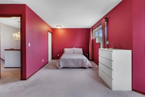 47 Carmel Close Ne, Calgary, AB - Indoor Photo Showing Bedroom