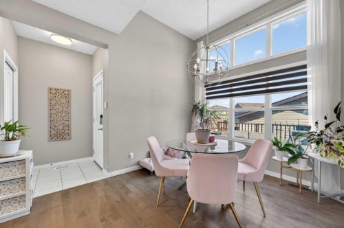 64 Masters Link Se, Calgary, AB - Indoor Photo Showing Dining Room