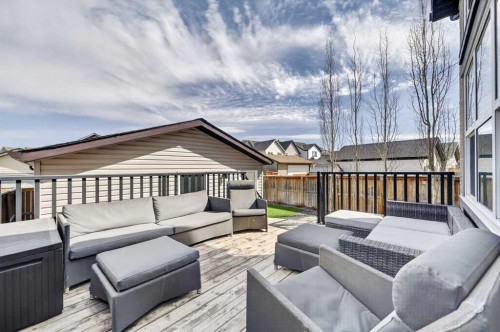 64 Masters Link Se, Calgary, AB - Outdoor With Deck Patio Veranda With Exterior