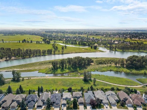 48 Douglas Park Boulevard Se, Calgary, AB - Outdoor With Body Of Water With View