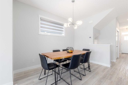 99 Haskayne Drive Nw, Calgary, AB - Indoor Photo Showing Dining Room