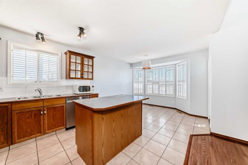 42 Harvest Rose Place Ne, Calgary, AB - Indoor Photo Showing Kitchen With Double Sink