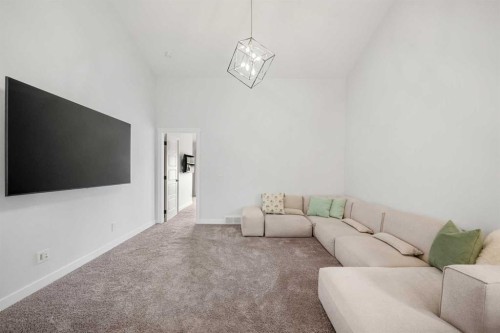 851 Seton Circle Se, Calgary, AB - Indoor Photo Showing Living Room