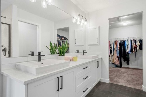 851 Seton Circle Se, Calgary, AB - Indoor Photo Showing Bathroom