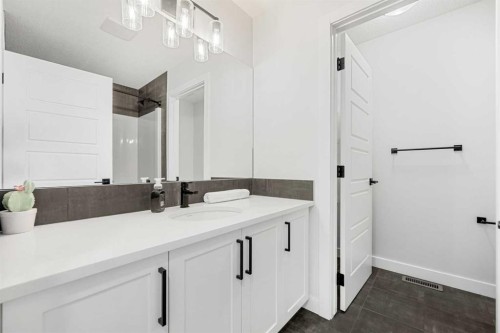 851 Seton Circle Se, Calgary, AB - Indoor Photo Showing Bathroom