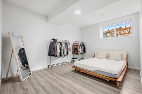 851 Seton Circle Se, Calgary, AB - Indoor Photo Showing Bedroom