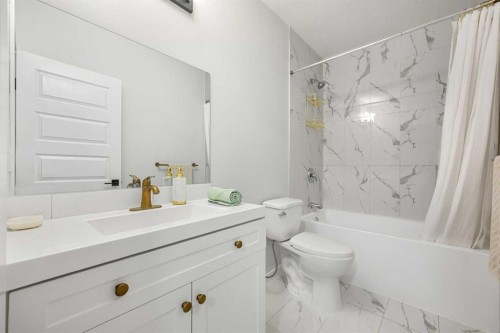 851 Seton Circle Se, Calgary, AB - Indoor Photo Showing Bathroom