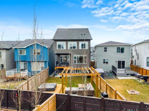 851 Seton Circle Se, Calgary, AB - Outdoor With Deck Patio Veranda