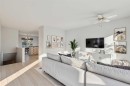 34-105 Elm Place, Okotoks, AB  - Indoor Photo Showing Living Room 