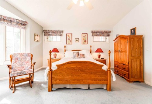 8 Prominence Path Sw, Calgary, AB - Indoor Photo Showing Bedroom