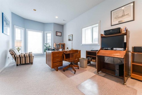 8 Prominence Path Sw, Calgary, AB - Indoor Photo Showing Office