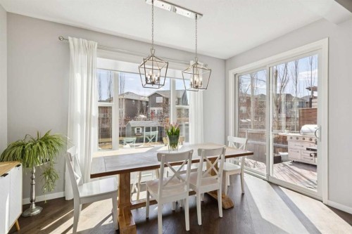 73 Auburn Springs Place Se, Calgary, AB - Indoor Photo Showing Dining Room