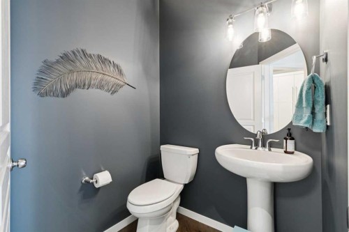 73 Auburn Springs Place Se, Calgary, AB - Indoor Photo Showing Bathroom