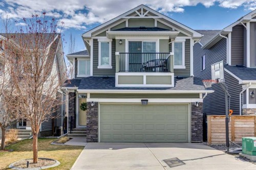 73 Auburn Springs Place Se, Calgary, AB - Outdoor With Facade