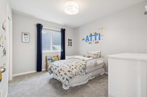 73 Auburn Springs Place Se, Calgary, AB - Indoor Photo Showing Bedroom