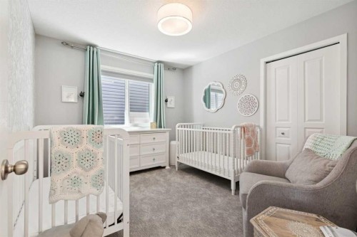 73 Auburn Springs Place Se, Calgary, AB - Indoor Photo Showing Bedroom