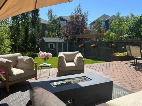 73 Auburn Springs Place Se, Calgary, AB - Outdoor With Deck Patio Veranda