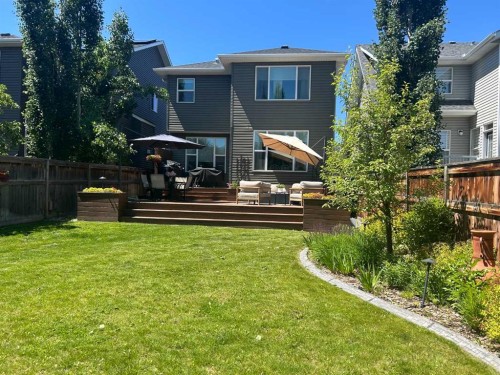 73 Auburn Springs Place Se, Calgary, AB - Outdoor With Deck Patio Veranda