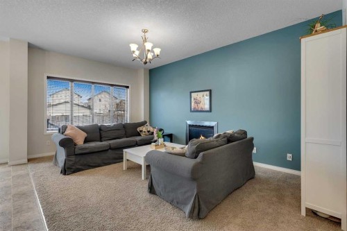 190 Covecreek Place Ne, Calgary, AB - Indoor Photo Showing Living Room