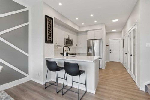 79 Magnolia Heath Se, Calgary, AB - Indoor Photo Showing Kitchen With Stainless Steel Kitchen With Upgraded Kitchen