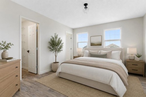 202 Sunset Heights, Cochrane, AB - Indoor Photo Showing Bedroom