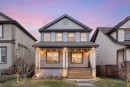 202 Sunset Heights, Cochrane, AB  - Outdoor With Deck Patio Veranda 