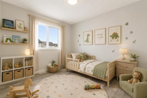 202 Sunset Heights, Cochrane, AB - Indoor Photo Showing Bedroom