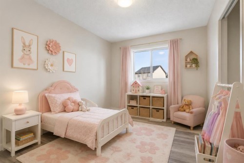 202 Sunset Heights, Cochrane, AB - Indoor Photo Showing Bedroom