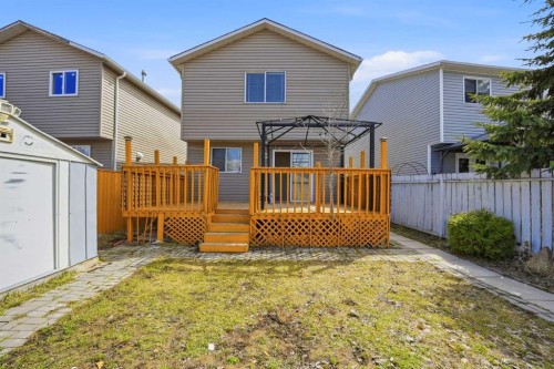 6016 Martingrove Road Ne, Calgary, AB - Outdoor With Deck Patio Veranda With Exterior