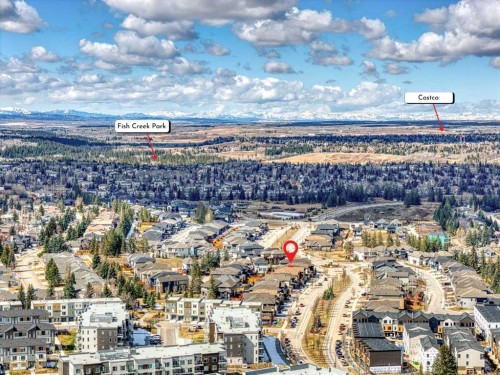 110-660 Shawnee Square Sw, Calgary, AB - Outdoor With View