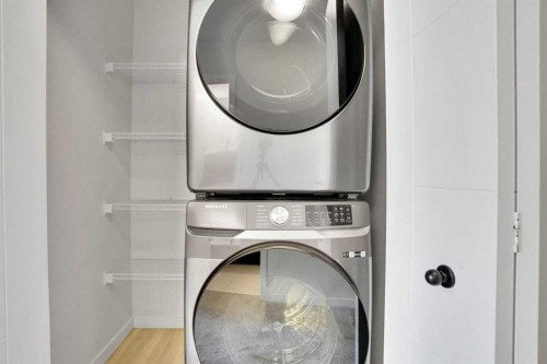 229 South Point Park Sw, Airdrie, AB - Indoor Photo Showing Laundry Room